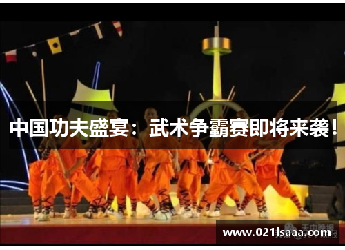 中国功夫盛宴：武术争霸赛即将来袭！